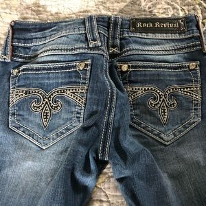 Rock Revival woman Jeans boot cut 26 x 30 1/2